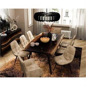 Doyle Rectangular Live Edge Dining Table